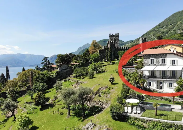 Дом отдыха Al Castello - Pool - Direkte Seefront - 12 Gaeste - 4sz - 4 Baeder