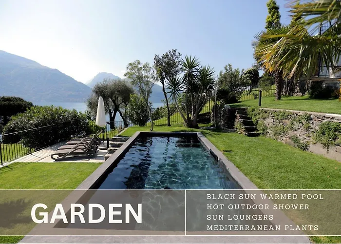 Al Castello - Pool - Direkte Seefront - 12 Gaeste - 4sz - 4 Baeder * Rezzonico