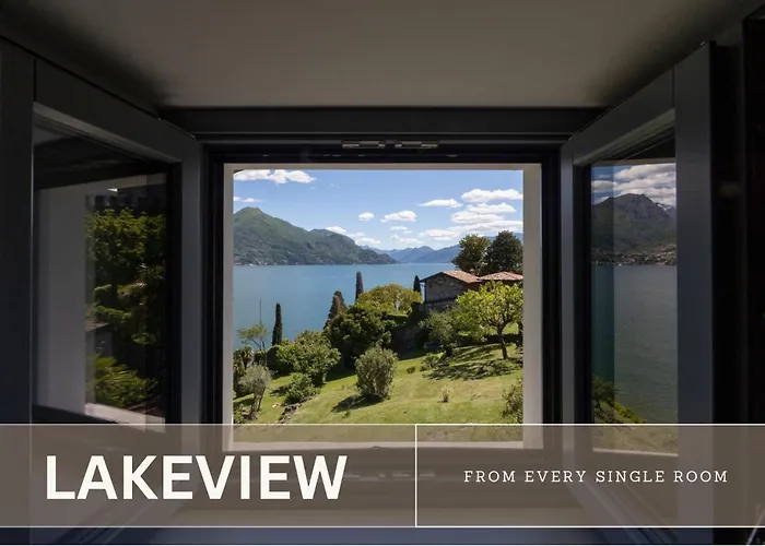 Al Castello - Pool - Direkte Seefront - 12 Gaeste - 4sz - 4 Baeder Rezzonico